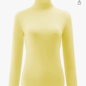 Amazon Klotho Yellow Turtleneck